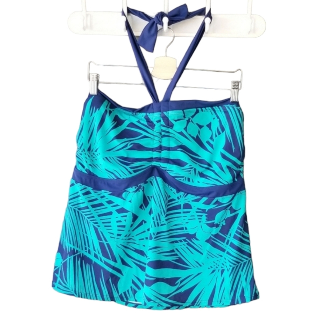 Jaclyn Smith tankini swim top 22W EUC